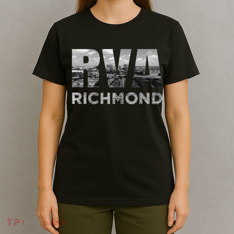RVA Richmond Skyline Commonwealth Virginia Local Souvenir T-Shirt