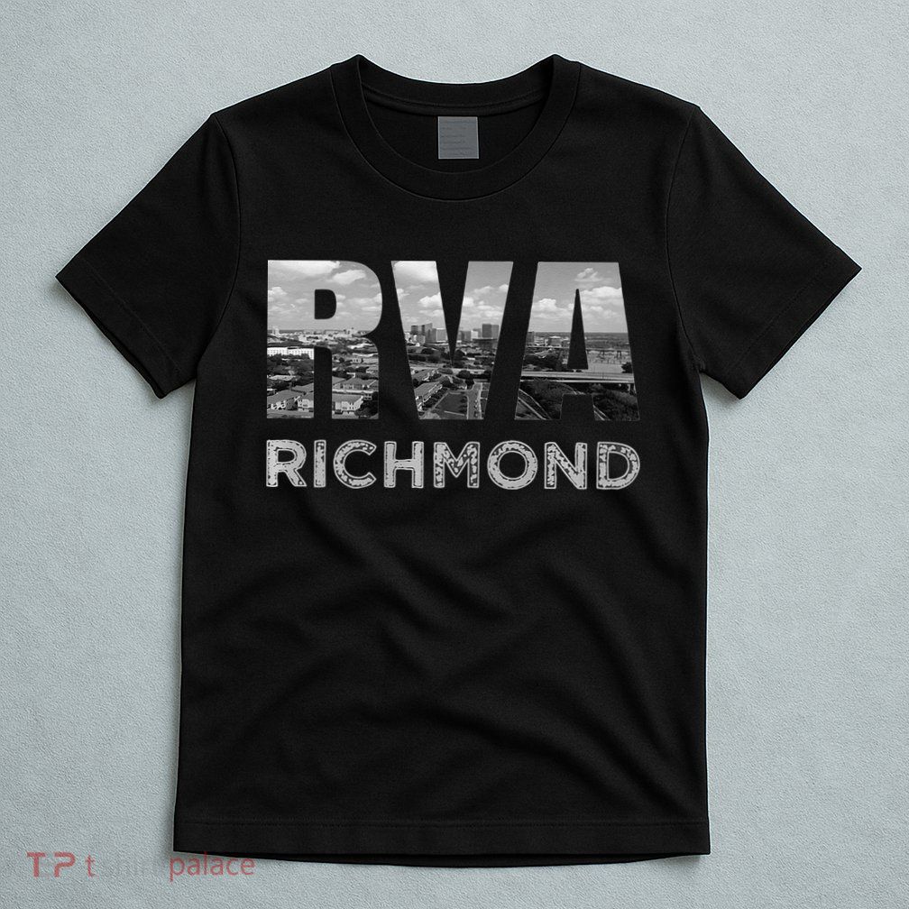 RVA Richmond Skyline Commonwealth Virginia Local Souvenir T-Shirt