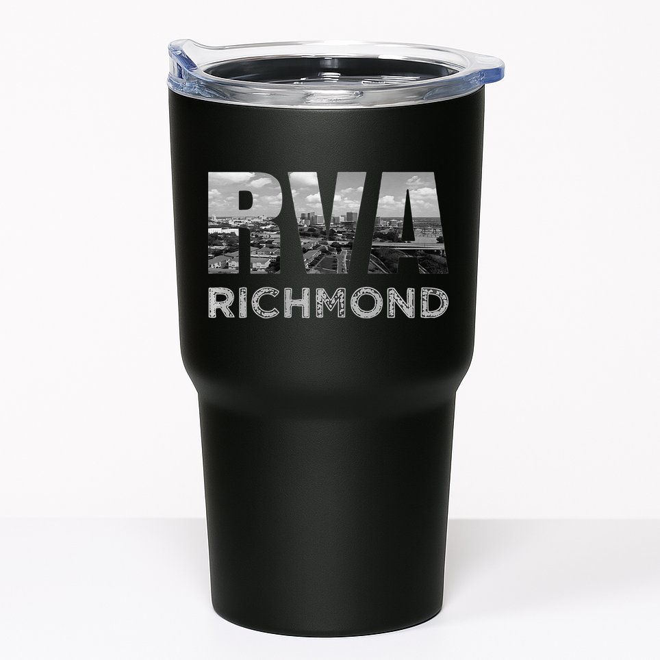 RVA Richmond Skyline Commonwealth Virginia Local Souvenir Tumbler