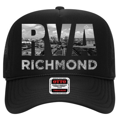 RVA Richmond Skyline Commonwealth Virginia Local Souvenir Trucker Hat