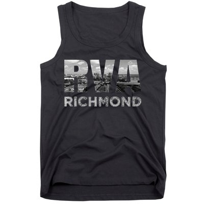 RVA Richmond Skyline Commonwealth Virginia Local Souvenir Tank Top