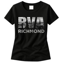 RVA Richmond Skyline Commonwealth Virginia Local Souvenir Womens T-Shirt