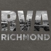 RVA Richmond Skyline Commonwealth Virginia Local Souvenir Cotton Canvas Backpack