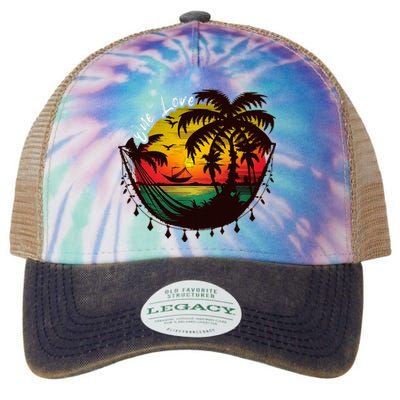 Rasta Reggae Sunset One Love Rastafari Jamaican Legacy Tie Dye Trucker Hat