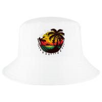 Rasta Reggae Sunset One Love Rastafari Jamaican Cool Comfort Performance Bucket Hat