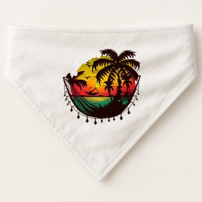 Rasta Reggae Sunset One Love Rastafari Jamaican USA-Made Doggie Bandana