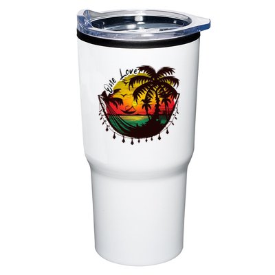Rasta Reggae Sunset One Love Rastafari Jamaican Tumbler