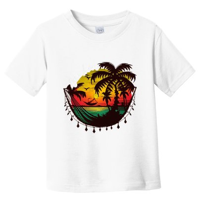 Rasta Reggae Sunset One Love Rastafari Jamaican Toddler T-Shirt