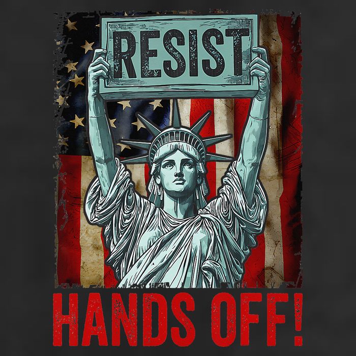 Resist Resistance Statue Of Liberty Hands Off Protest 11oz C Handle Ceramic Mug