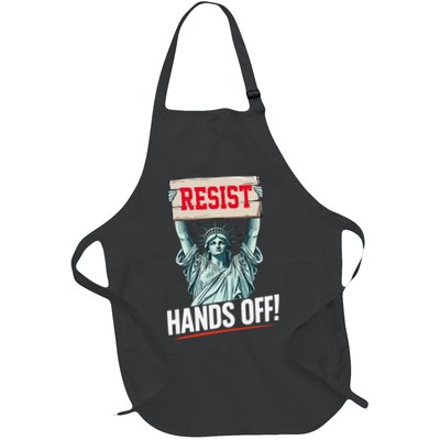 Resist Resistance Statue Of Liberty Hands Off Protest Apron