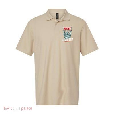 Resist Resistance Statue Of Liberty Hands Off Protest Polo