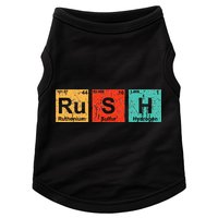 Rush (Ru S H) Periodic Table Elements Funny Doggie Tank