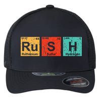 Rush (Ru S H) Periodic Table Elements Funny Flexfit Unipanel Trucker Cap