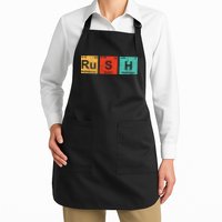 Rush (Ru S H) Periodic Table Elements Funny Apron