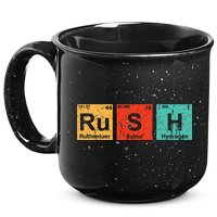 Rush (Ru S H) Periodic Table Elements Funny 15oz Campfire Ceramic Mug