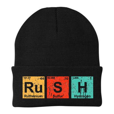 Rush (Ru S H) Periodic Table Elements Funny Beanie