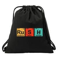 Rush (Ru S H) Periodic Table Elements Funny Drawstring Bag