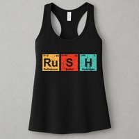Rush (Ru S H) Periodic Table Elements Funny Womens Tank Top