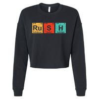 Rush (Ru S H) Periodic Table Elements Funny Cropped Pullover Crew