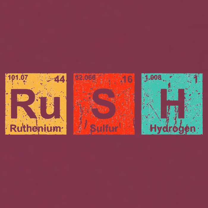Rush (Ru S H) Periodic Table Elements Funny 16oz Travel Tumbler