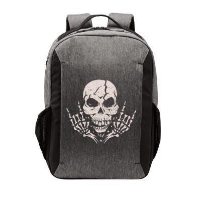 Rock & Roll Skull Skeleton Guitar Player For Music Lover Vector Backpack