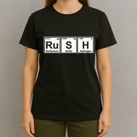 Rush (Ru S H) Periodic Table Elements T-Shirt