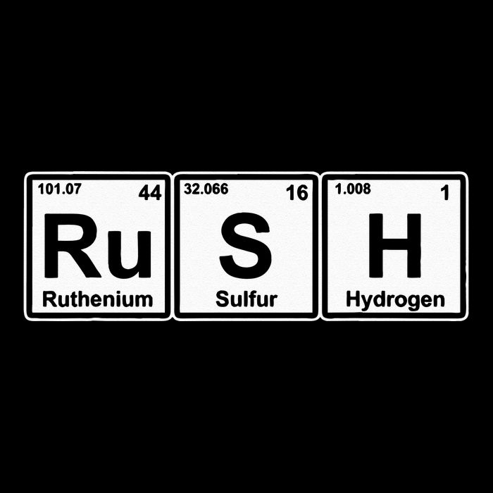 Rush (Ru S H) Periodic Table Elements Backpack
