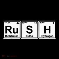 Rush (Ru S H) Periodic Table Elements Bucket Hat