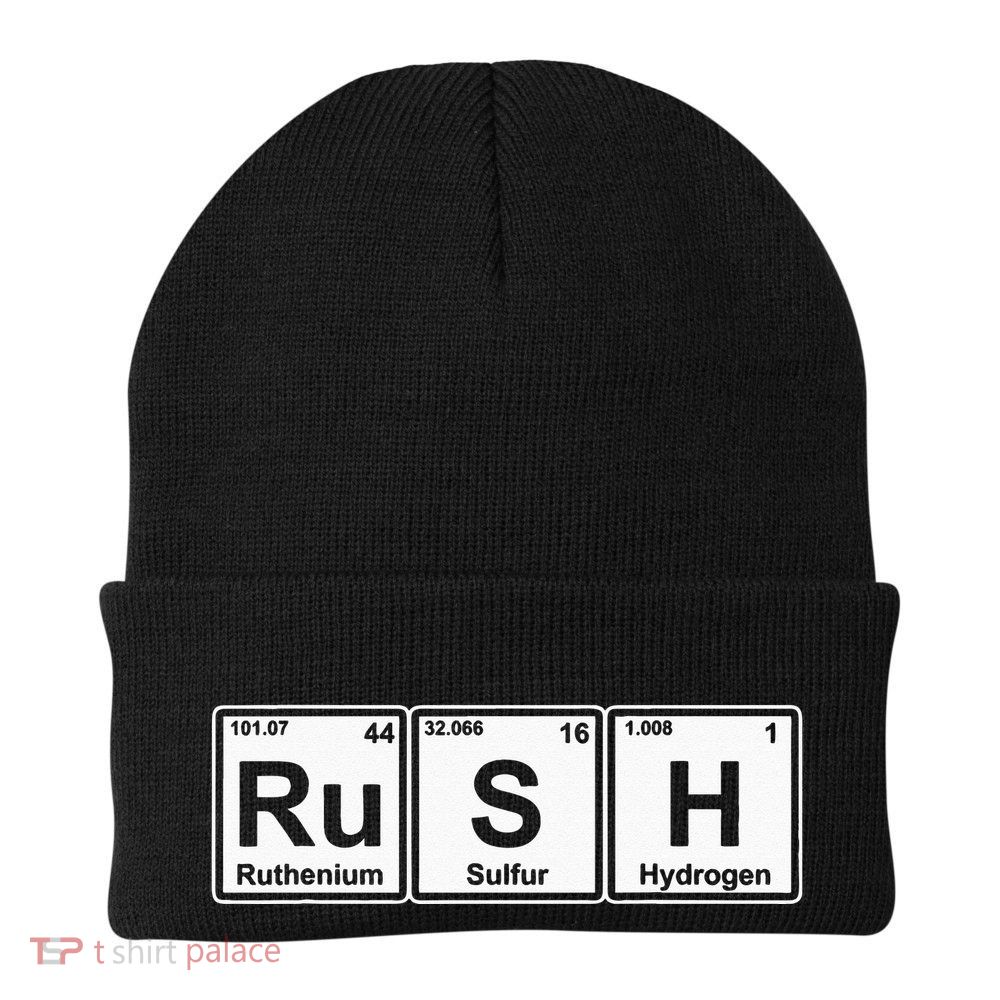 Rush (Ru S H) Periodic Table Elements Beanie