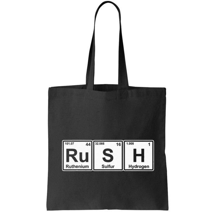 Rush (Ru S H) Periodic Table Elements Bag