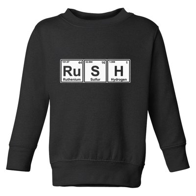 Rush (Ru S H) Periodic Table Elements Toddler Sweatshirt
