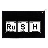 Rush (Ru S H) Periodic Table Elements Grommeted Golf Towel