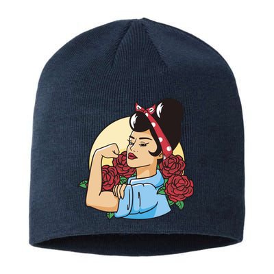 Rockabilly Rosie Strong Sustainable Beanie