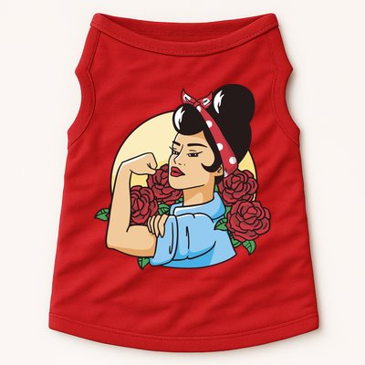 Rockabilly Rosie Strong Doggie Tank