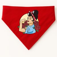 Rockabilly Rosie Strong USA-Made Doggie Bandana