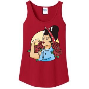 Rockabilly Rosie Strong Ladies Essential Tank