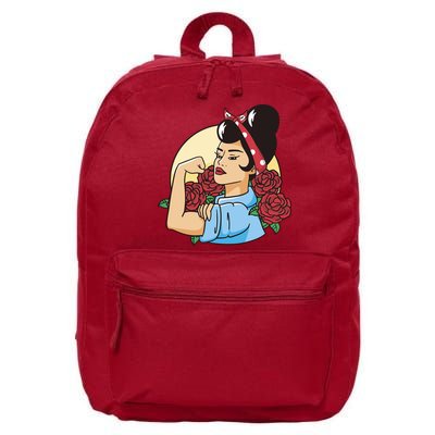 Rockabilly Rosie Strong 16 in Basic Backpack