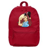 Rockabilly Rosie Strong 16 in Basic Backpack