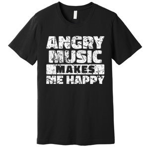 Rockn Roll Saying Heavy Hard Rock Music Fan Premium T-Shirt