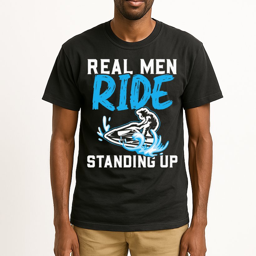 Real Ride Stand Up Jet Ski Tall T-Shirt
