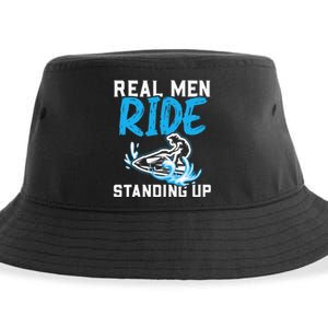 Real Ride Stand Up Jet Ski Sustainable Bucket Hat