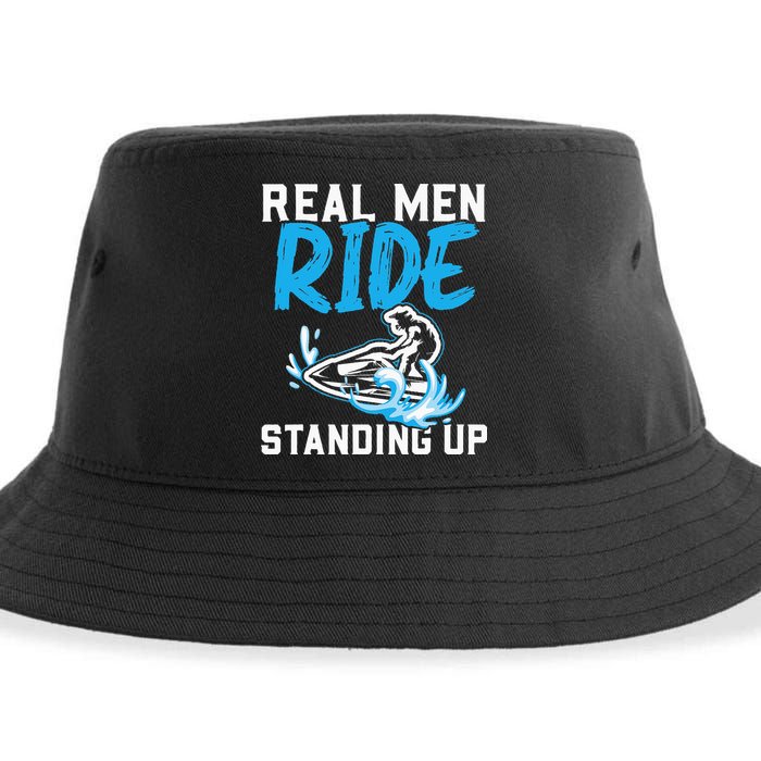 Real Ride Stand Up Jet Ski Sustainable Bucket Hat