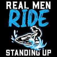 Real Ride Stand Up Jet Ski Sustainable Bucket Hat