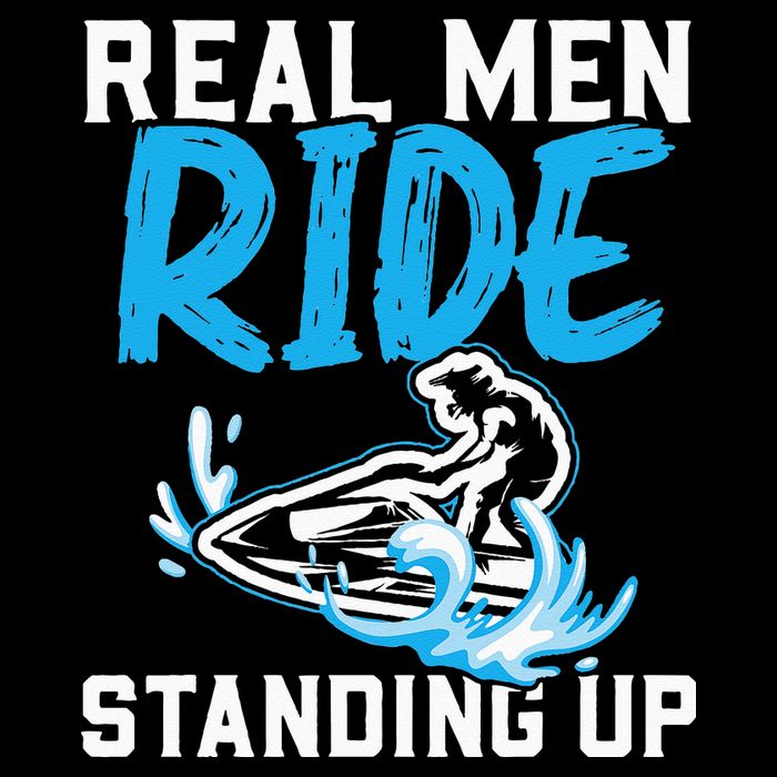 Real Ride Stand Up Jet Ski Sustainable Bucket Hat