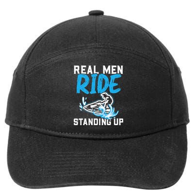 Real Ride Stand Up Jet Ski 7-Panel Snapback Hat