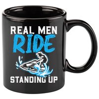 Real Ride Stand Up Jet Ski 11oz C Handle Ceramic Mug