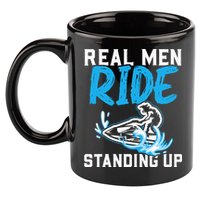 Real Ride Stand Up Jet Ski 11oz C Handle Ceramic Mug