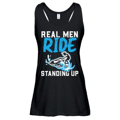 Real Ride Stand Up Jet Ski Ladies Essential Flowy Tank