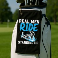 Real Ride Stand Up Jet Ski Golf Towel