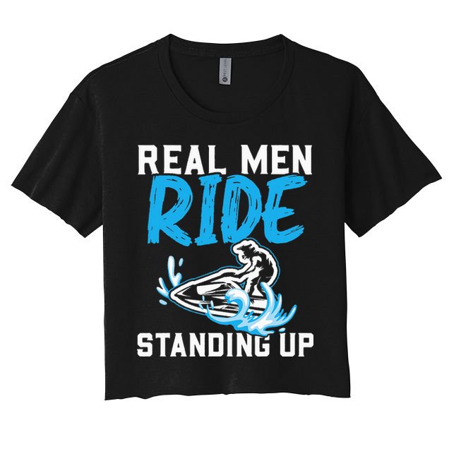 Real Ride Stand Up Jet Ski Crop Top